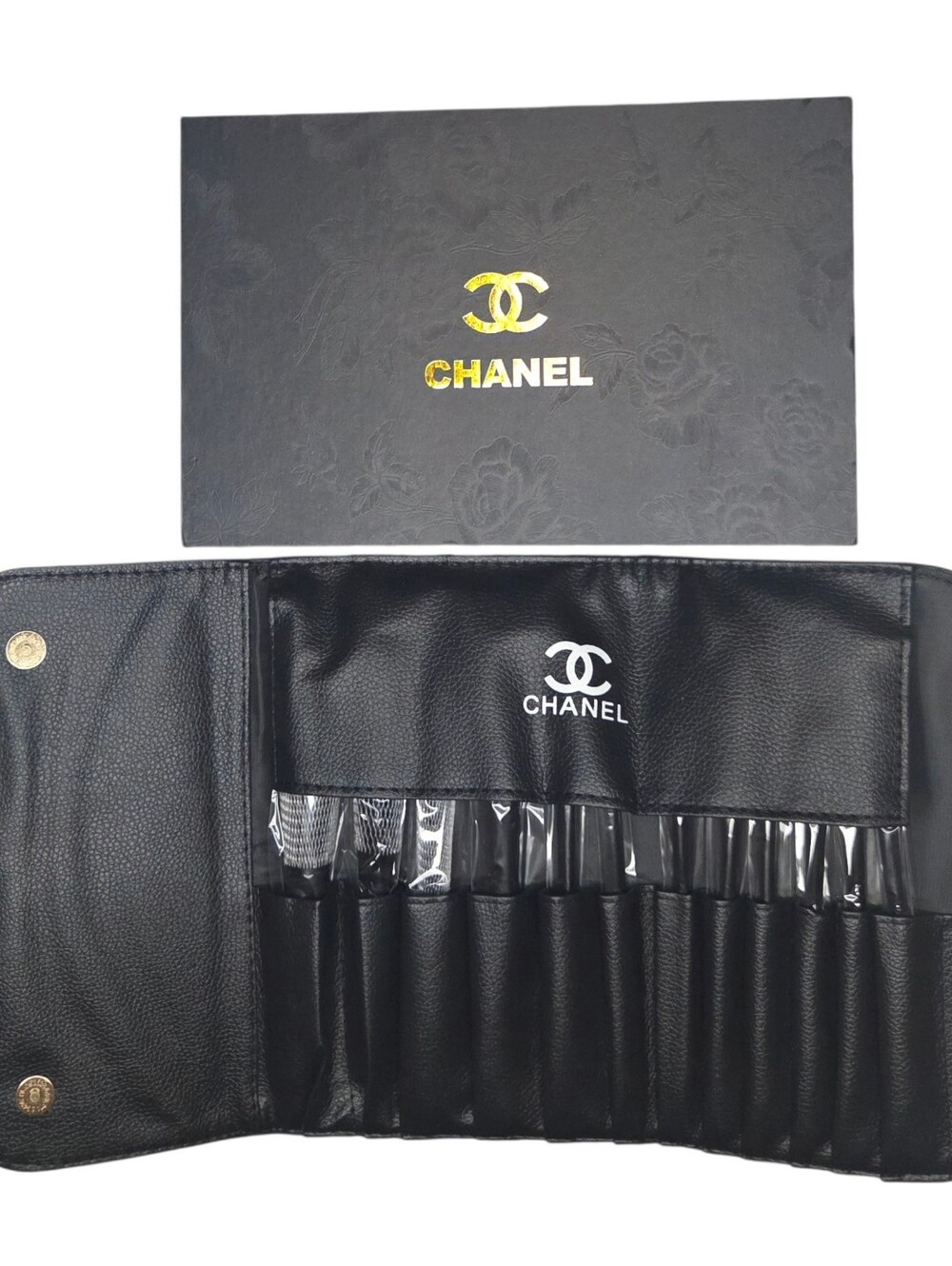 CC Brush Set with 12 Brushes and Black Case